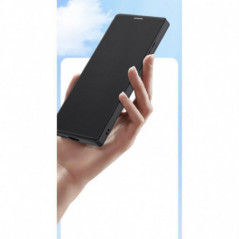 Kryt Dux Ducis LEATHER na Samsung Galaxy S24 PLUS Černý