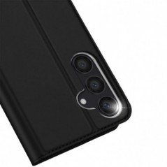 Kryt Dux Ducis LEATHER na Samsung Galaxy S24 Černý