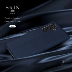 Kryt Dux Ducis LEATHER na Samsung Galaxy S24 Modrý