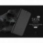 Kryt Dux Ducis LEATHER na Samsung Galaxy A15 5G Černý