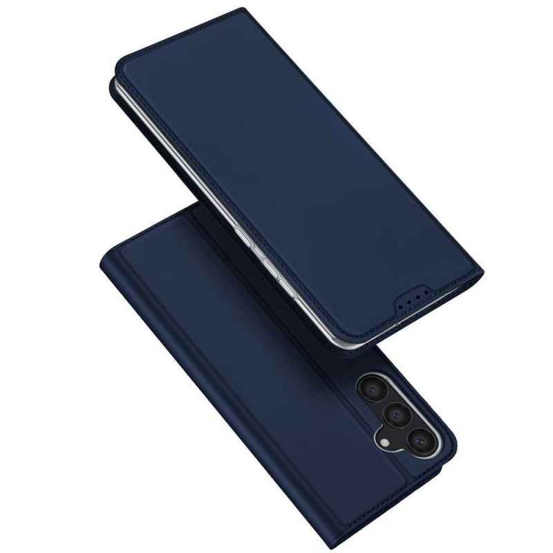 Kryt Dux Ducis LEATHER na Samsung Galaxy A15 5G Modrý