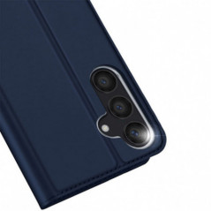 Kryt Dux Ducis LEATHER na Samsung Galaxy A15 5G Modrý