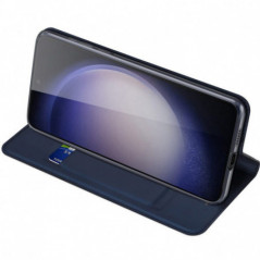 Kryt Dux Ducis LEATHER na Samsung Galaxy A15 5G Modrý