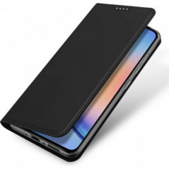 Kryt Dux Ducis LEATHER na Samsung Galaxy A35 Černý