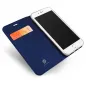 Kryt Dux Ducis LEATHER na Samsung Galaxy A25 5G Modrý