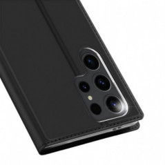 Kryt Dux Ducis LEATHER na Samsung Galaxy S24 ULTRA Černý