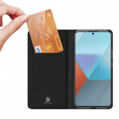 Kryt Dux Ducis LEATHER na XIAOMI Redmi Note 13 Pro 5G Černý