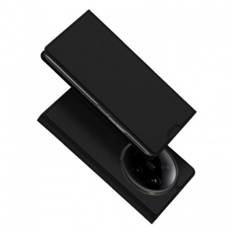 Kryt Dux Ducis LEATHER na XIAOMI 14 Ultra Černý