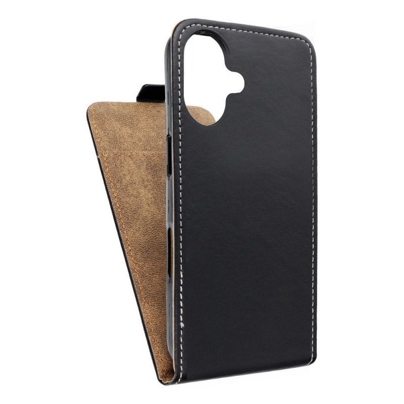 Vertikální pouzdro Slim Flexi Fresh na Apple iPhone 16 Černý