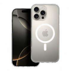 Kryt Clear Mag Cover na Apple iPhone 16 Pro Max MagSAFE  Průhledný