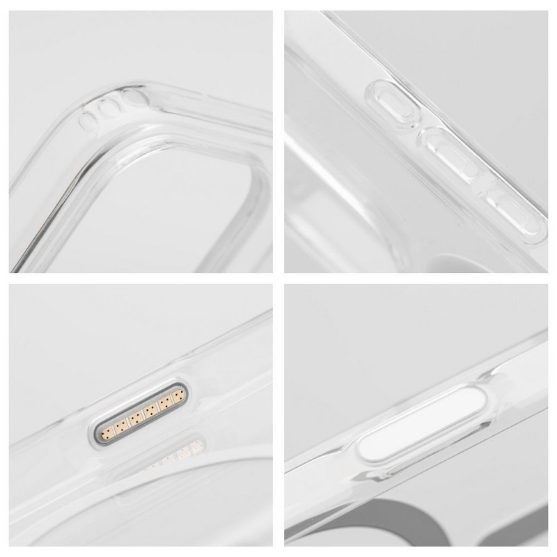 Kryt Clear Mag Cover na Apple iPhone 16 Pro MagSAFE  Průhledný