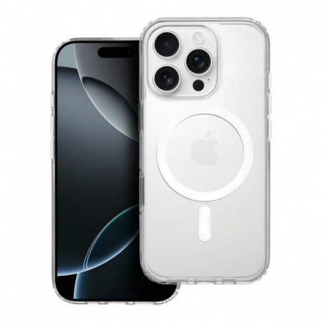 Kryt Clear Mag Cover na Apple iPhone 16 Pro MagSAFE  Průhledný