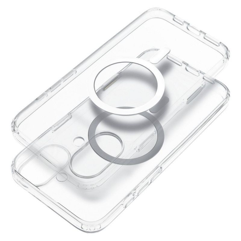 Kryt Clear Mag Cover na Apple iPhone 16 Plus MagSAFE  Průhledný