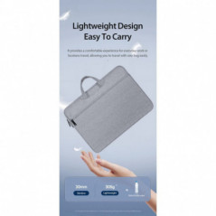 Dux Ducis taška LBTC na notebook 14-15,4in Horizontal Handbag světle šedá