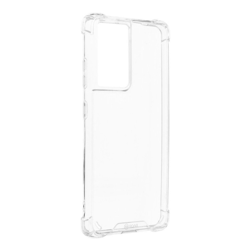 Kryt Roar Armor Jelly na Samsung Galaxy S21 Ultra 5G Průhledný