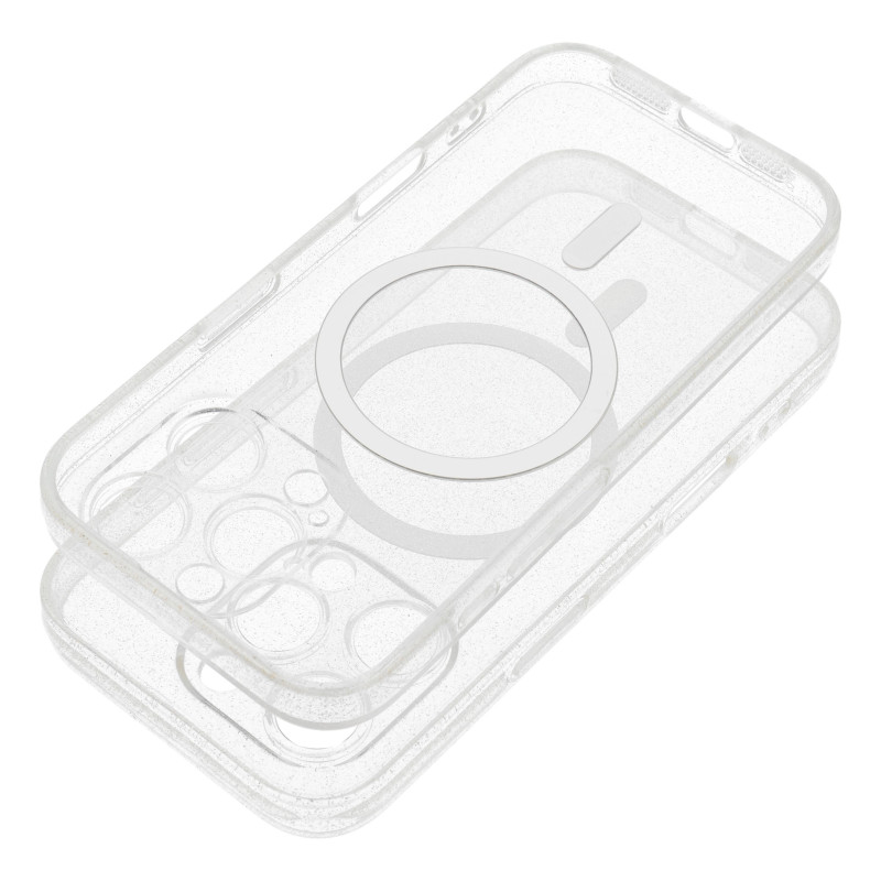 Kryt Clear Mag Cover na Samsung Galaxy S25 Plus MagSAFE  Průhledný