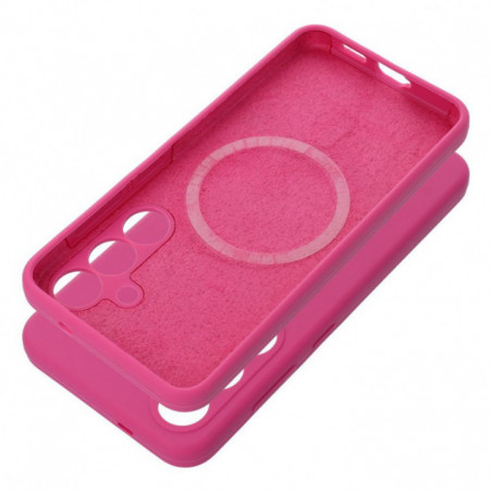 Kryt Silicone 2mm na Samsung Galaxy S25 Růžový