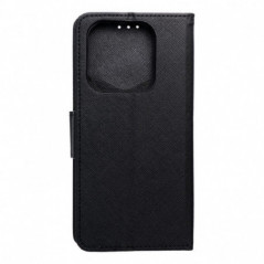 Peňaženkový obal Fancy Book na XIAOMI Redmi Note 14 4G Černý