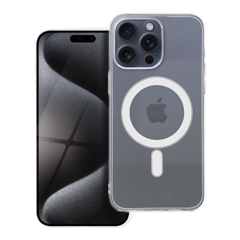 Kryt CLEAR 2mm na Apple iPhone 15 Pro Max Průhledný