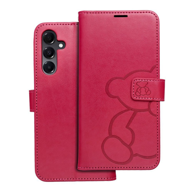 Peněženkové pouzdro MEZZO Book na Samsung Galaxy A16 Purpurový