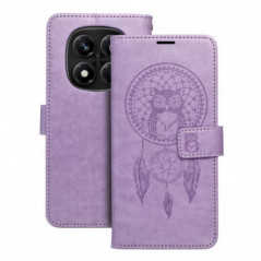 Peněženkové pouzdro MEZZO Book na XIAOMI Redmi Note 14 Pro 4G Fialový (Purple)