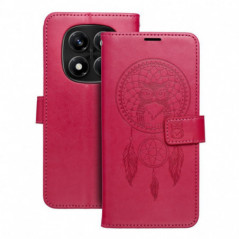 Peněženkové pouzdro MEZZO Book na XIAOMI Redmi Note 14 Pro 4G Purpurový