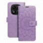 Peněženkové pouzdro MEZZO Book na XIAOMI Redmi Note 14 Pro 4G Fialový (Purple)