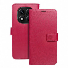 Peněženkové pouzdro MEZZO Book na XIAOMI Redmi Note 14 Pro 4G Purpurový