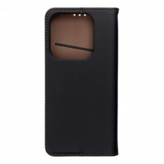 Kryt LEATHER na XIAOMI Redmi Note 14 4G Černý