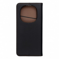 Kryt LEATHER na XIAOMI Redmi Note 14 Pro 4G Černý