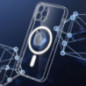 Kryt Clear Mag Cover na Samsung Galaxy S22 MagSAFE  Průhledný
