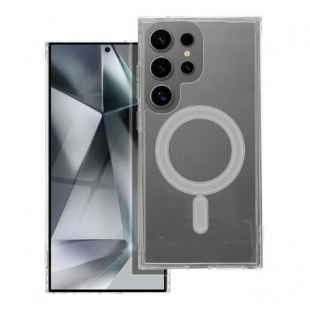 Kryt Clear Mag Cover na Samsung Galaxy S22 Plus MagSAFE  Průhledný