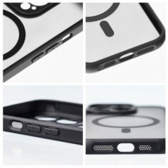 Kryt Matte Mag Cove na Samsung Galaxy S25 MagSAFE  Černý