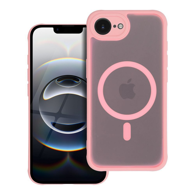 Kryt Matte Mag Cove na Apple iPhone 16e MagSAFE  Růžový