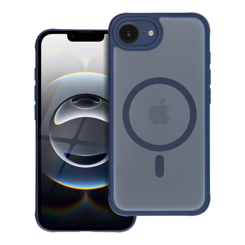Kryt Full Matte Mag Cove na Apple iPhone 16e MagSAFE  Modrý