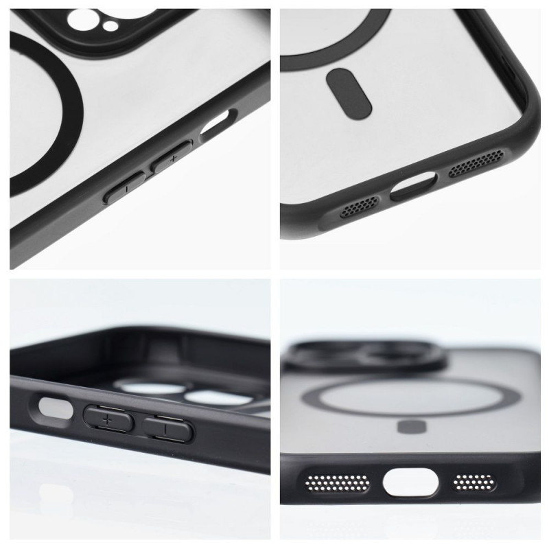 Kryt Matte Mag Cove na XIAOMI Redmi Note 14 4G MagSAFE  Černý