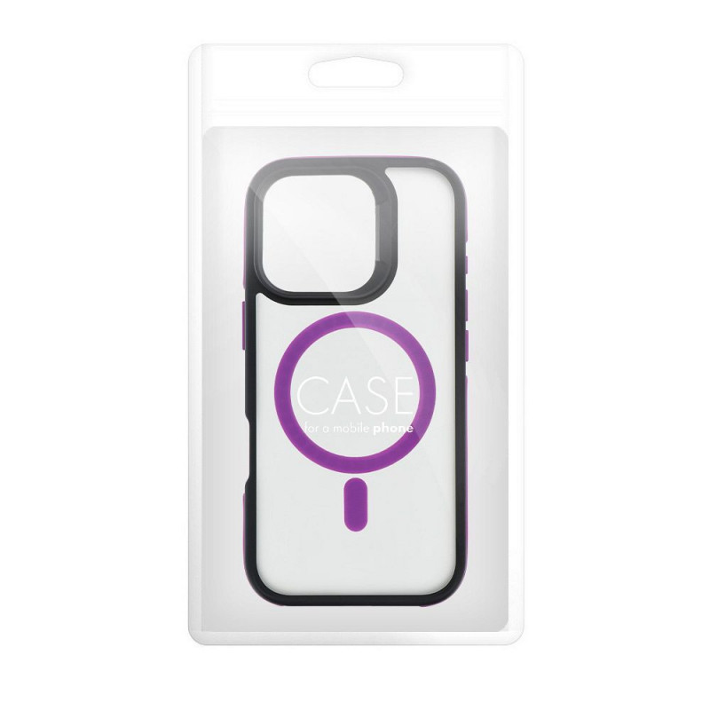 Kryt Neo na Apple iPhone 16 MagSAFE Fialový (Purple) Kryt Neo na Apple iPhone 16 MagSAFE Fialový (Purple)