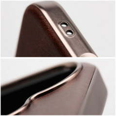 Kryt Gentleman Mag Cover na Apple iPhone 12 Elegantní  MagSAFE  Hnědý