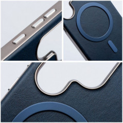Kryt Gentleman Mag Cover na Samsung Galaxy S25 Elegantní  MagSAFE  Námořnická modrá