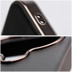 Kryt Gentleman Mag Cover na Apple iPhone 14 Pro Max Elegantní  MagSAFE  Černý