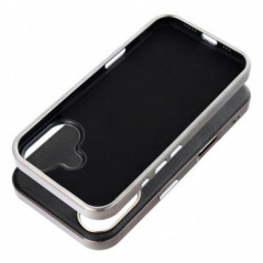 Kryt Gentleman Mag Cover na Apple iPhone 16 Pro Max Elegantní  MagSAFE  Černý
