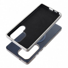 Kryt Gentleman Mag Cover na Samsung Galaxy S25 Plus Elegantní  MagSAFE  Námořnická modrá