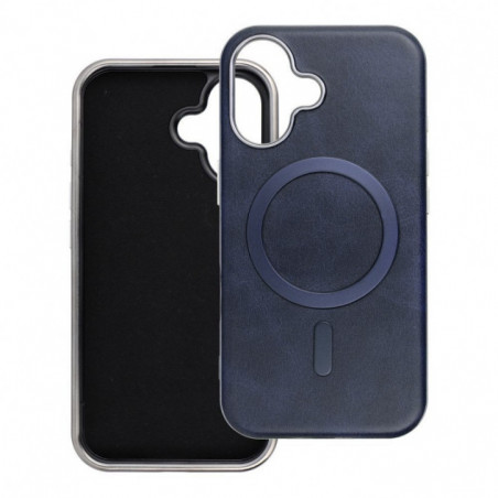 Kryt Gentleman Mag Cover na Apple iPhone 16 Pro Elegantní  MagSAFE  Námořnická modrá