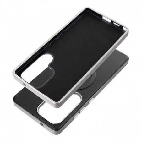 Kryt Gentleman Mag Cover na Samsung Galaxy A36 Elegantní  MagSAFE  Černý