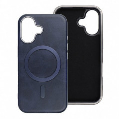 Kryt Gentleman Mag Cover na Apple iPhone 15 Pro Elegantní  MagSAFE  Námořnická modrá