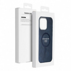 Kryt Gentleman Mag Cover na Apple iPhone 15 Pro Elegantní  MagSAFE  Námořnická modrá