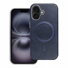 Kryt Gentleman Mag Cover na Apple iPhone 16 Elegantní  MagSAFE  Námořnická modrá