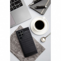 Kryt Carbon na Motorola Moto G55 Elegantní  Černý