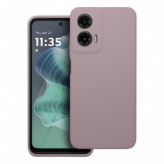Kryt Silicone 2mm na Motorola Moto G35 Pískově růžový