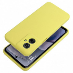 Kryt Silicone 2mm na Motorola Moto G55 Citronová